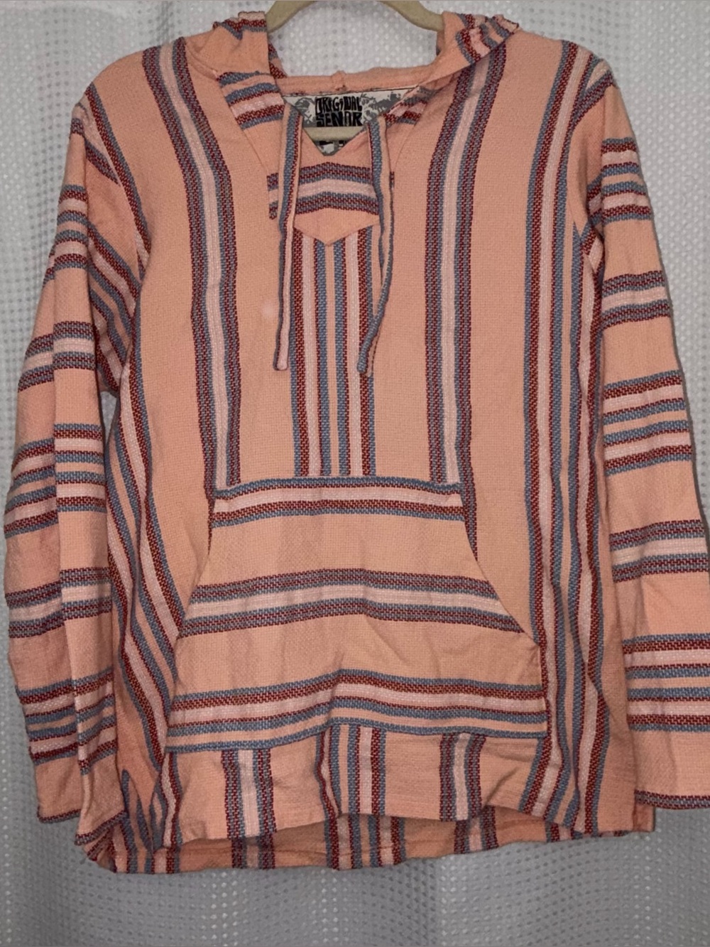 Original Señor Lopez hooded beach style poncho woman’s XL